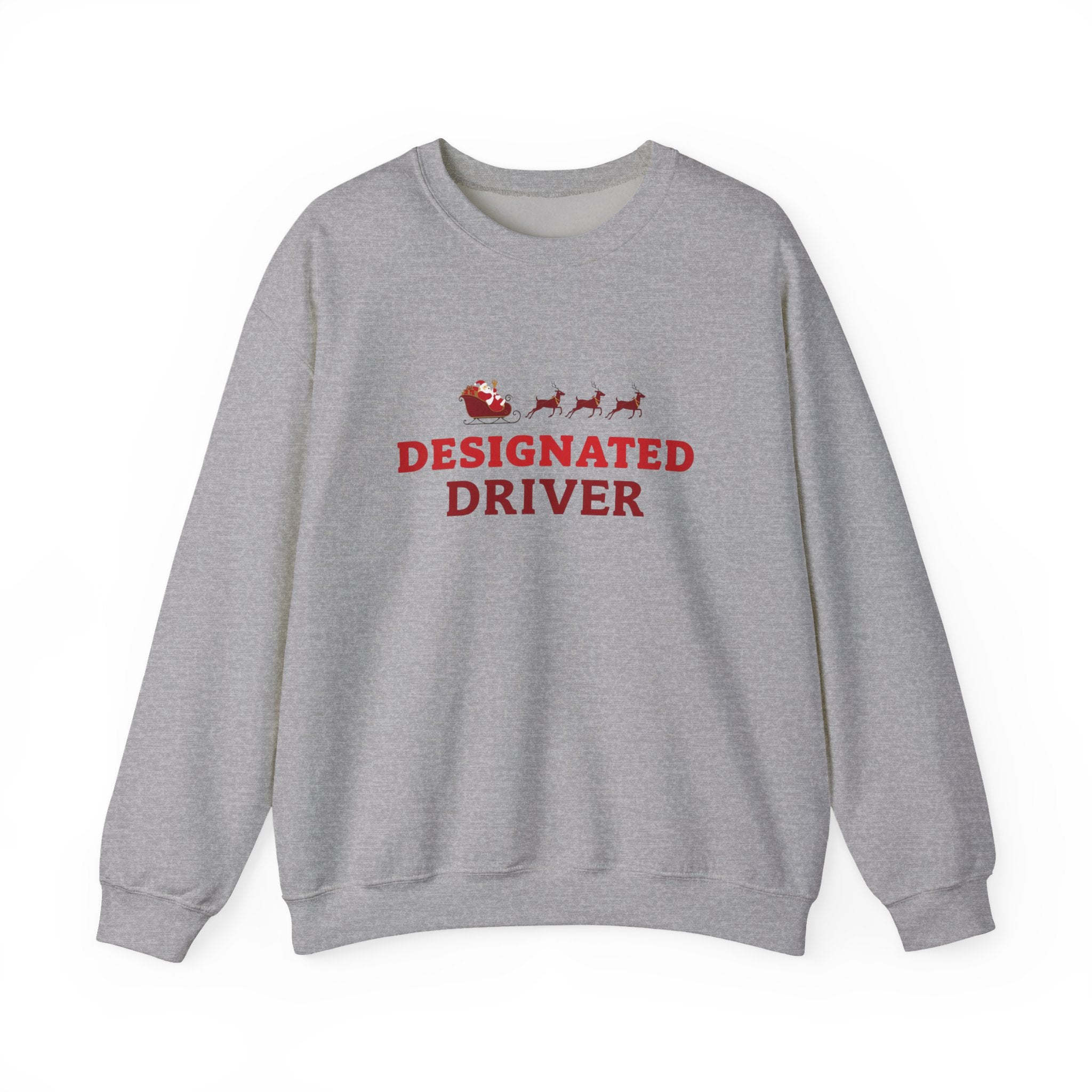 "Designated Driver" Holiday crewneck sweatshirt