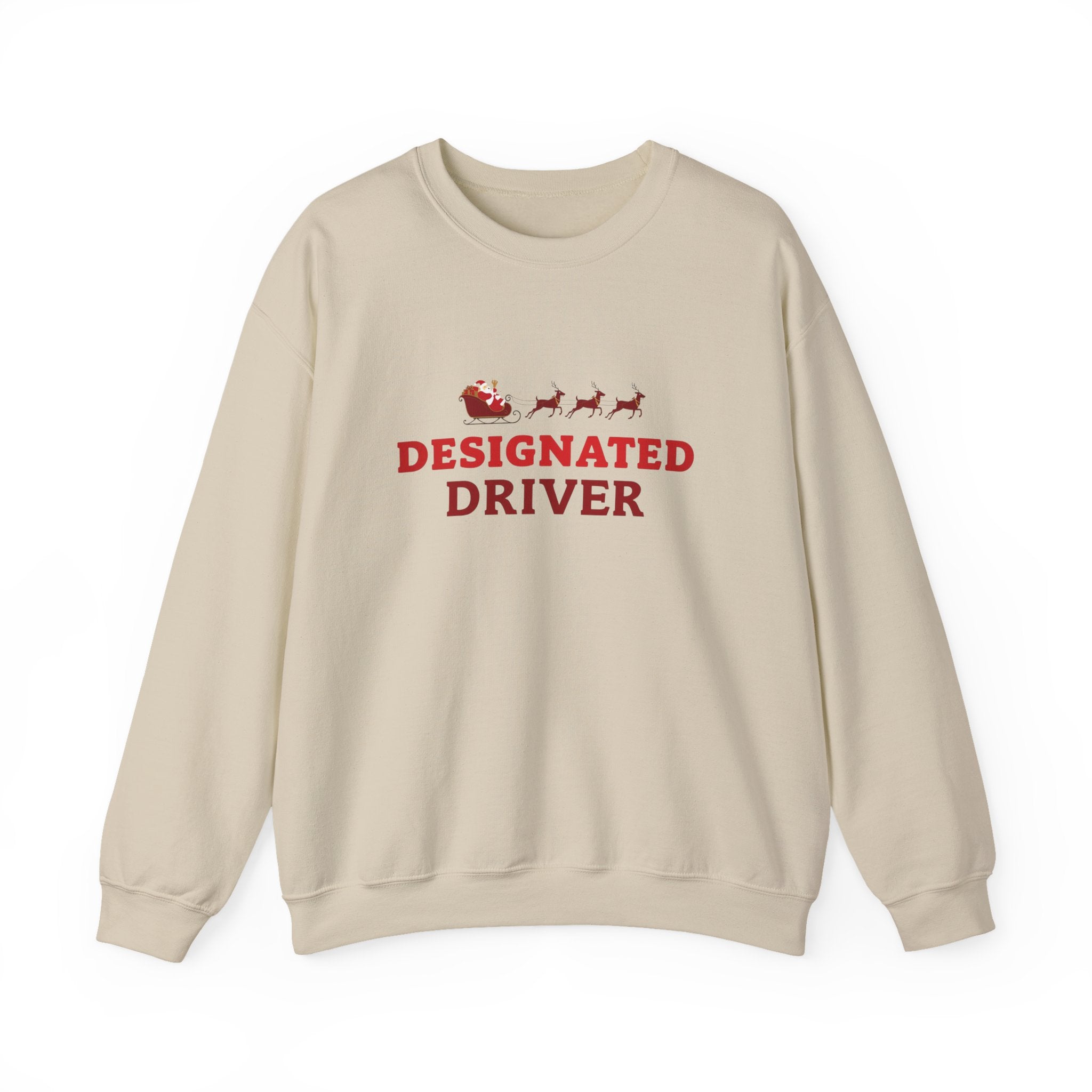 "Designated Driver" Holiday crewneck sweatshirt