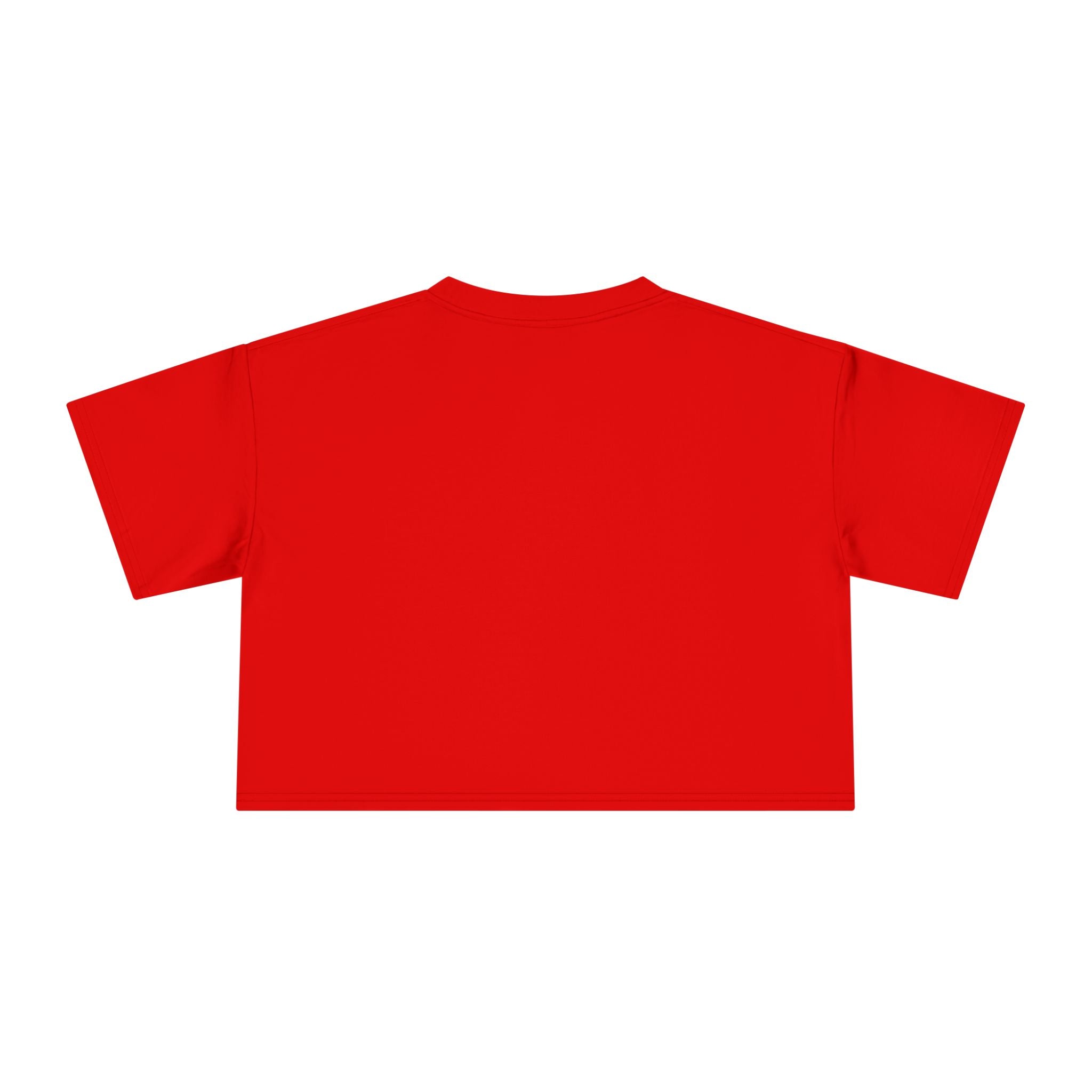 "Skinny is the outfit" fitness crop tee