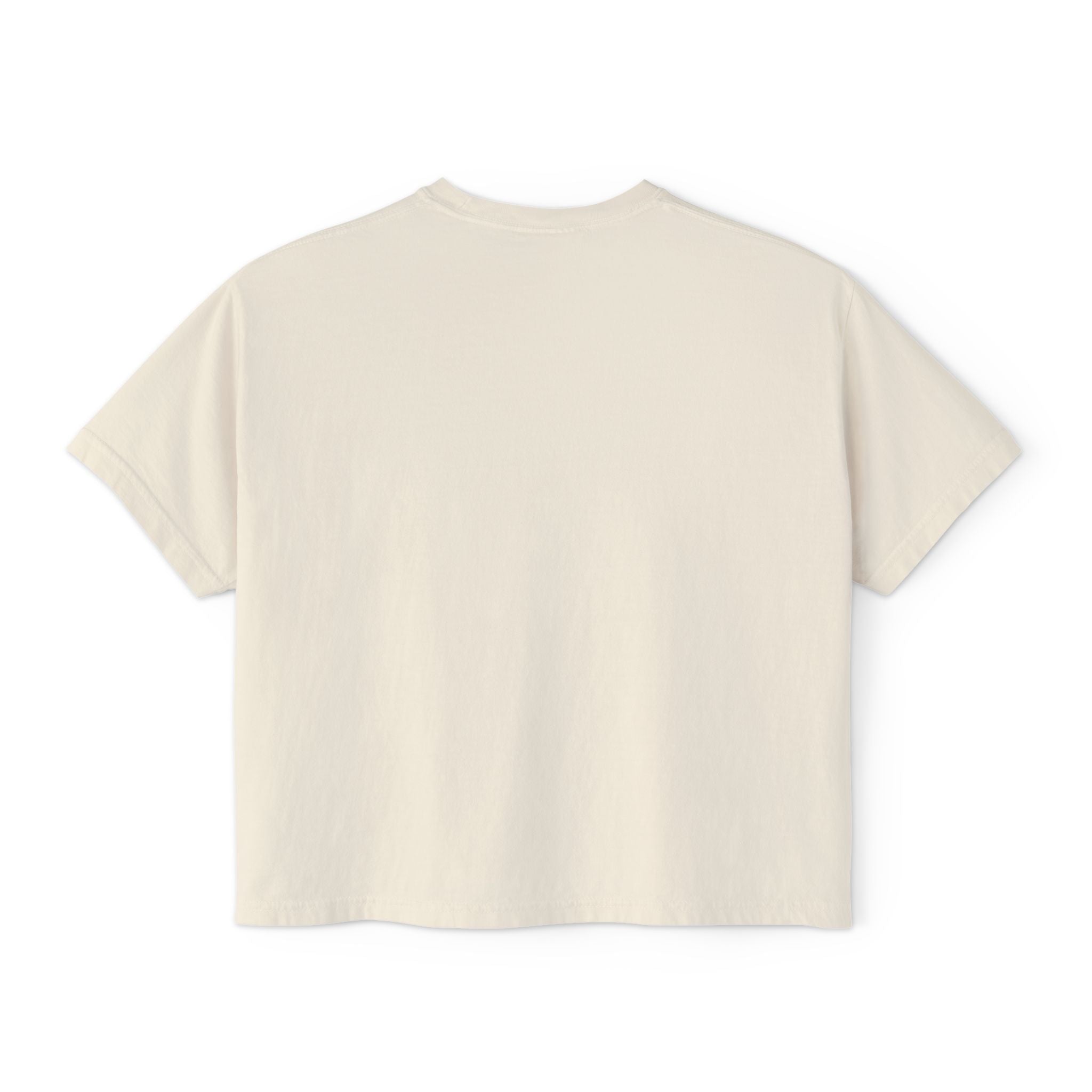 "Sober Glow" women's boxy tee