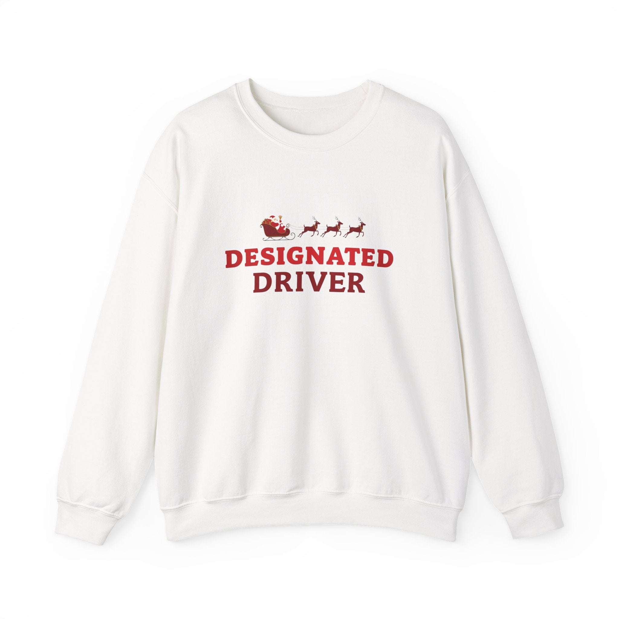 "Designated Driver" Holiday crewneck sweatshirt