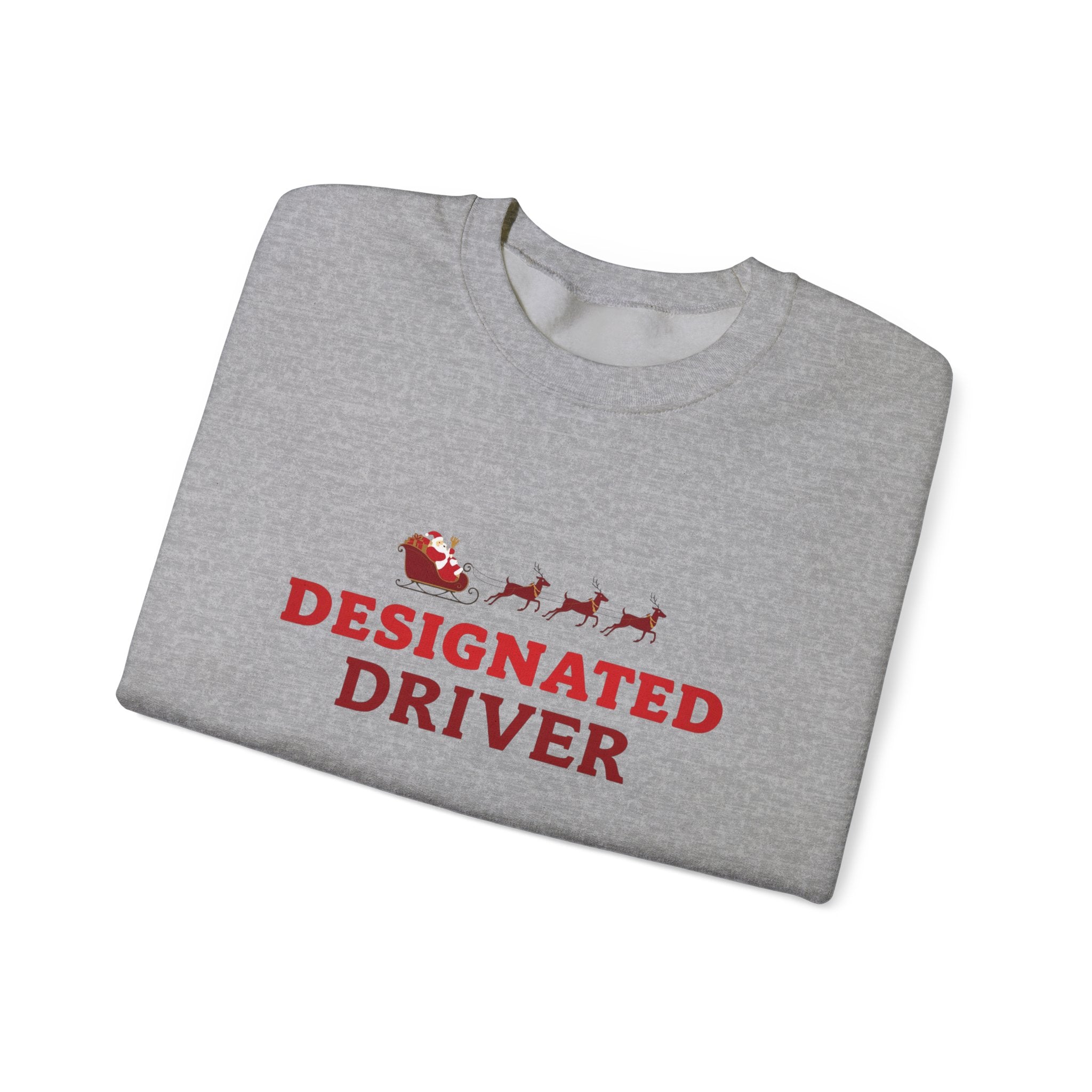 "Designated Driver" Holiday crewneck sweatshirt