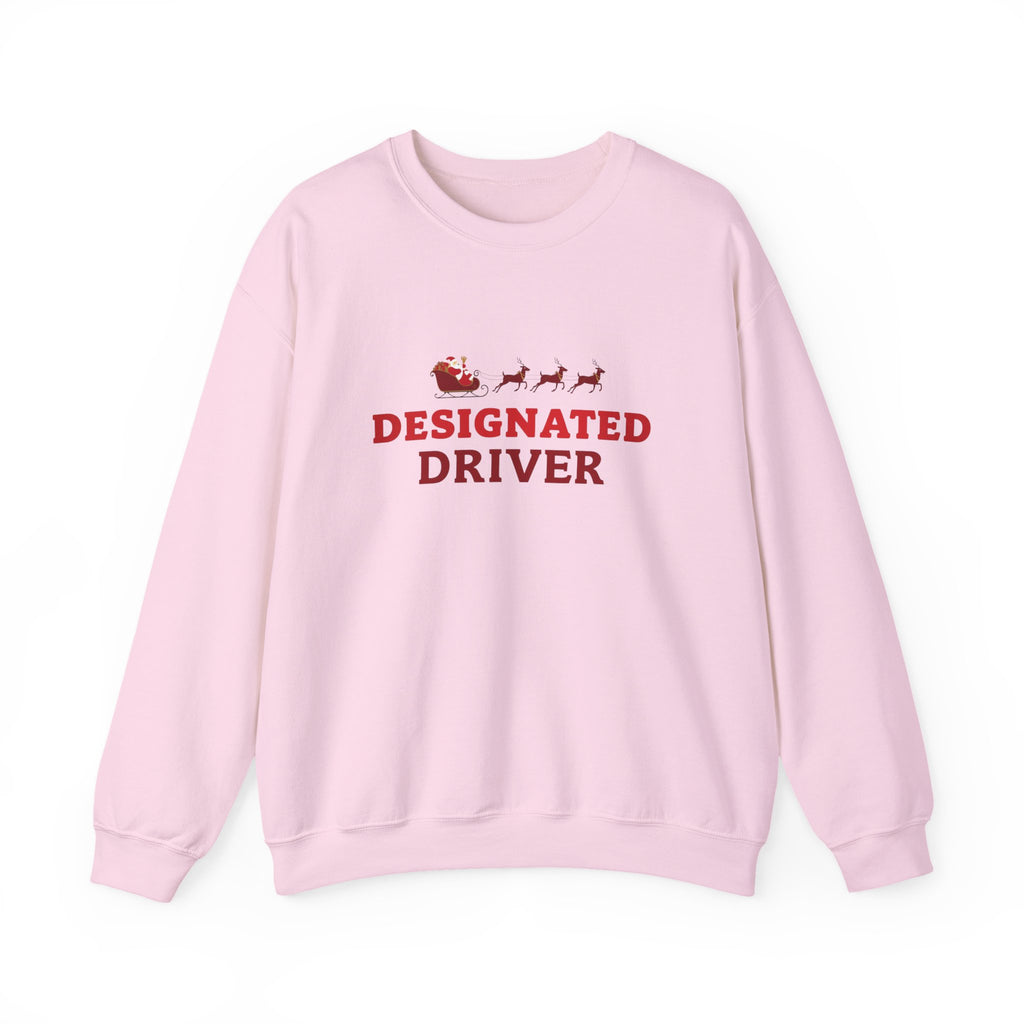 "Designated Driver" Holiday crewneck sweatshirt