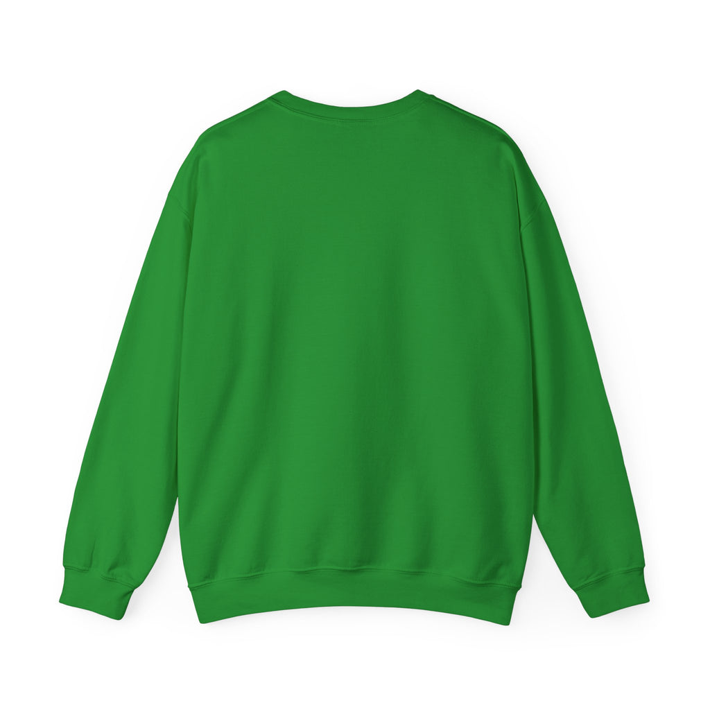 "Merriment, mocktails and mistletoe" crew neck holiday sweatshirt