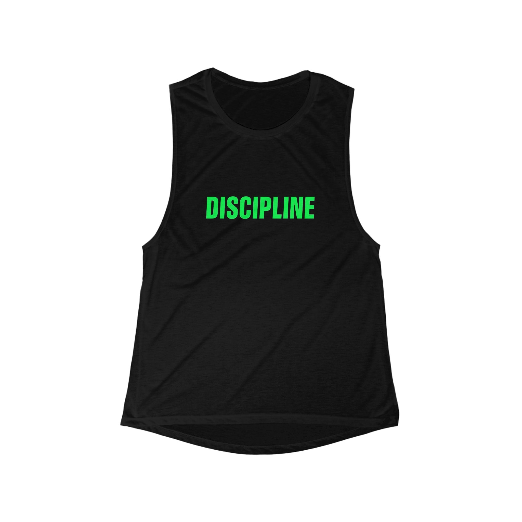 Muscle Tank, Gym Tank, Fitness Top, Sleeveless Shirt, Workout Tank, Trendy Women's Tank, DISCIPLINE