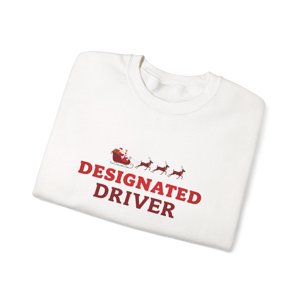 "Designated Driver" Holiday crewneck sweatshirt