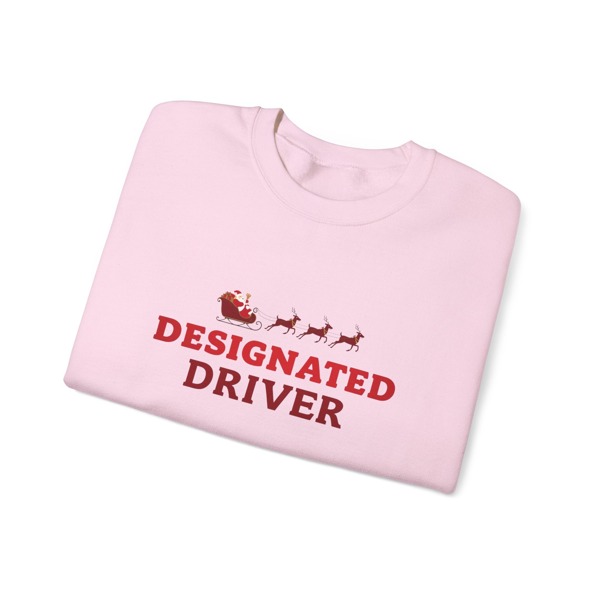 "Designated Driver" Holiday crewneck sweatshirt